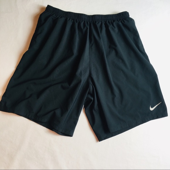 Nike Shorts | Nike Mens Running Shorts Black Pocket Lined Sz L | Poshmark